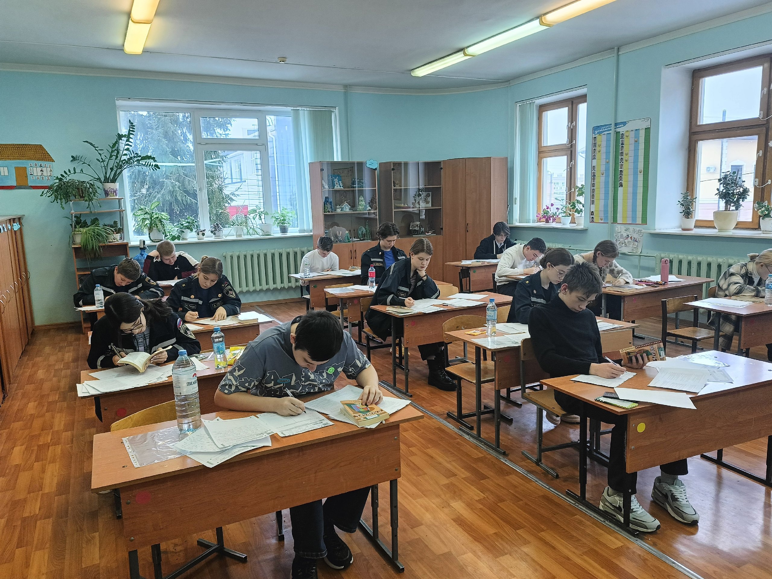 Пробный экзамен в форме ОГЭ по русскому языку.